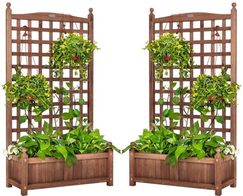 outdoor free standing planters